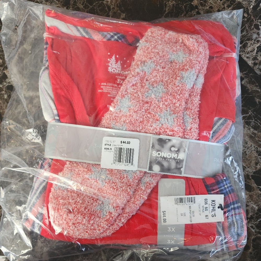 Khols 3pc Pajama Set